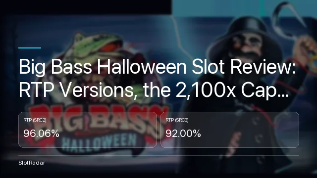 Big Bass Halloween Slot Review: RTP Versions, the 2,100x Cap and the Demo