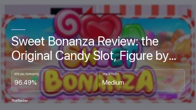 Sweet Bonanza Review: the Original Candy Slot, Figure by Figure